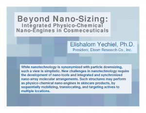 Beyond Nano-Sizing